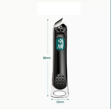 Popular Nail Clippers Nail Clipper Manicure Large Nail Clippers (Specifications: Diagonal Clippers Space Black (Not Splashproof))