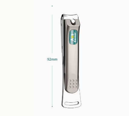 Popular nail clippers (Specification: Cool Silver Large)