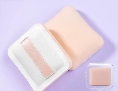 Popular super soft marshmallow wet and dry air cushion puff (square) (size: 4.5*5.3CM)