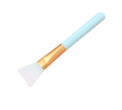 Popular silicone head multifunctional facial mask brush (blue) (size: 140*30*27mm)