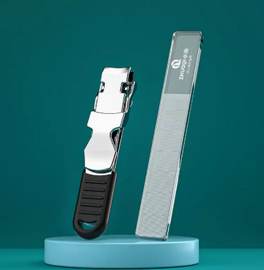 Popular children's nail scissors (Specification: Athens Black + Baby File)