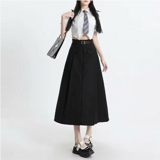 Hot selling high waist skirt [black] [S-XL size] (please contact customer service to confirm the delivery size after placing the order)