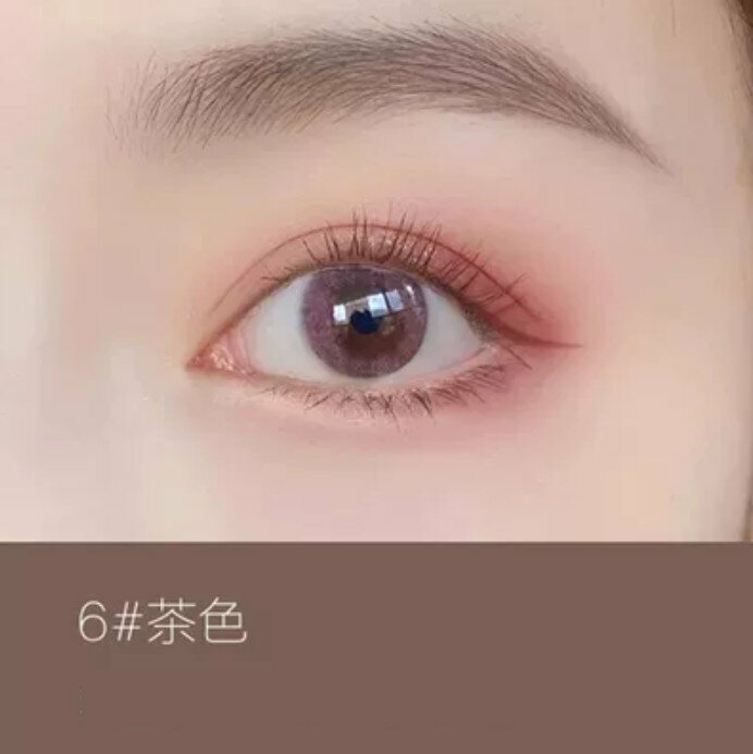 爆款防水防汗不脫色極細雙頭眉筆-#06茶色 