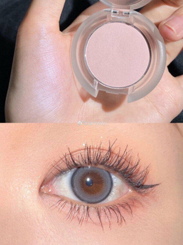 Popular contouring mini plate-03# light pink highlighter PK107 replacement (lying silkworm)