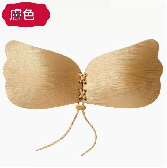 爆款防滑調整型抽繩胸貼 乳貼（膚色A罩杯）