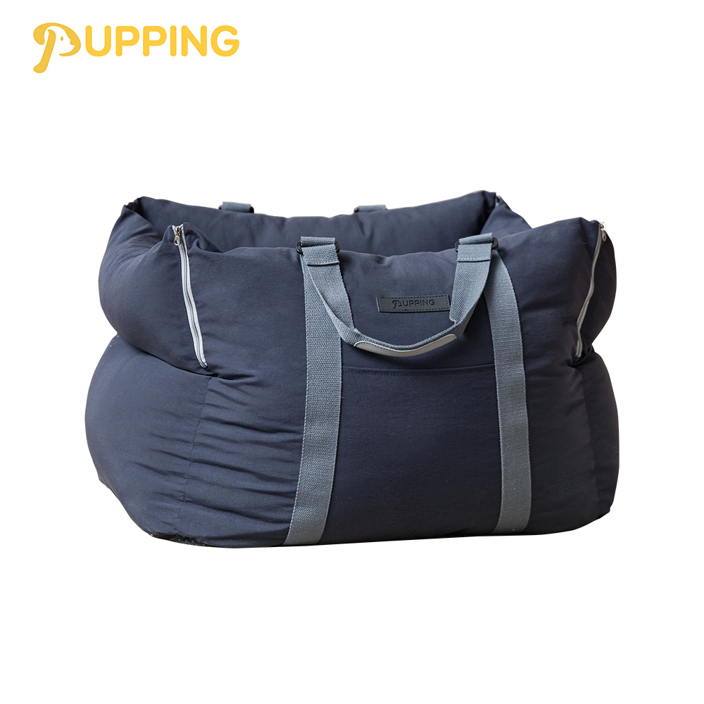 【PUPPING】韓國寵物車載窩 - 深藍色