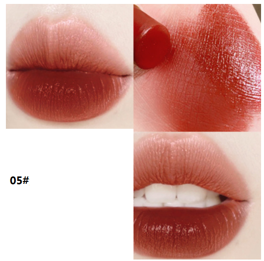Hot recommended lipstick, suitable for whitening without makeup, matte, non-stick and faded (05#) (Sea Salt Milk Coffee)