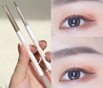 Hotly recommended ultra-fine anti-sweat and long-lasting non-fading eyebrow pencil (grey brown)