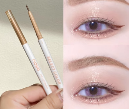 Hotly recommended ultra-fine anti-sweat and long-lasting non-fading eyebrow pencil (light brown)