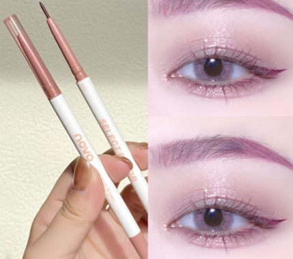Hotly recommended ultra-fine anti-sweat and long-lasting non-fading eyebrow pencil (pink brown)