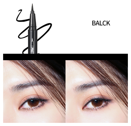Hot recommendation (pack of 4) waterproof non-smudge eyeliner (101 black)