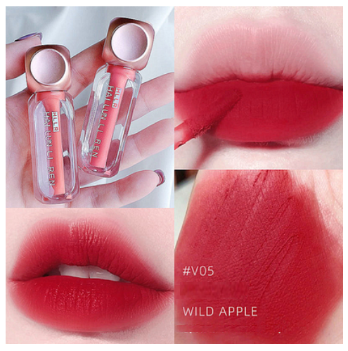 Hotly recommended lip glaze lipstick that does not fade, matte matte (V05#) (Wild Apple)