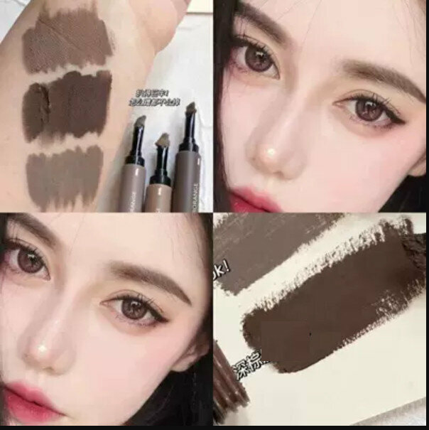 Hotly recommended waterproof, sweat-proof and non-fading eyebrow dye-#04 dark brown