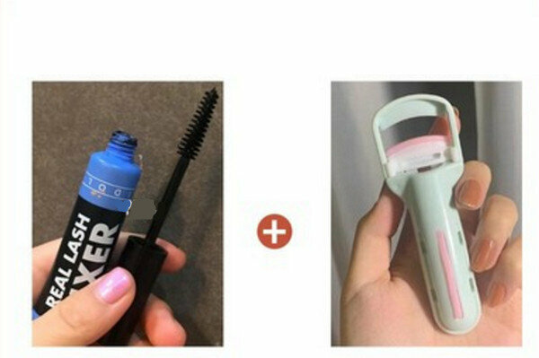 Hot push eyelash primer 8ml + eyelash curler