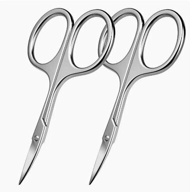 Hotly recommended eyebrow trimming scissors (specifications: high-end mirror eyebrow scissors*2)