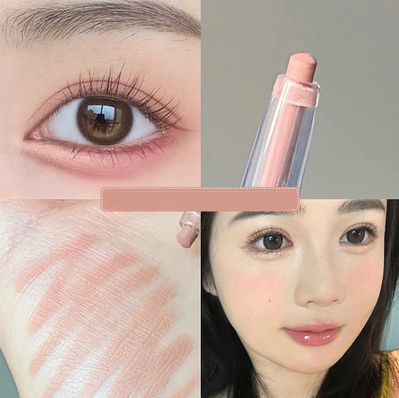 Hotly recommended Dessert Highlighting Silkworm Pen (Matte Pink Mist Purple)