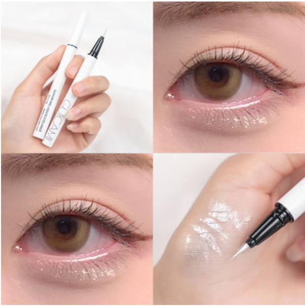 Hot recommended liquid eyeliner pen (1# pearlescent white [1 piece])