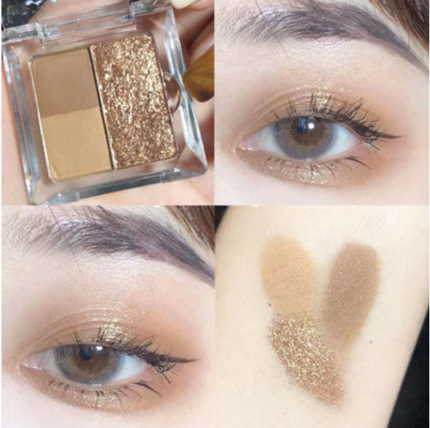 Hotly recommended 3-color eyeshadow palette (01#Small Cookie)