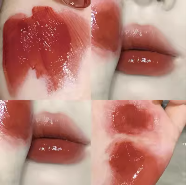 熱推甜甜圈唇釉(04#日落蜻蜓【爛番茄色】1支)