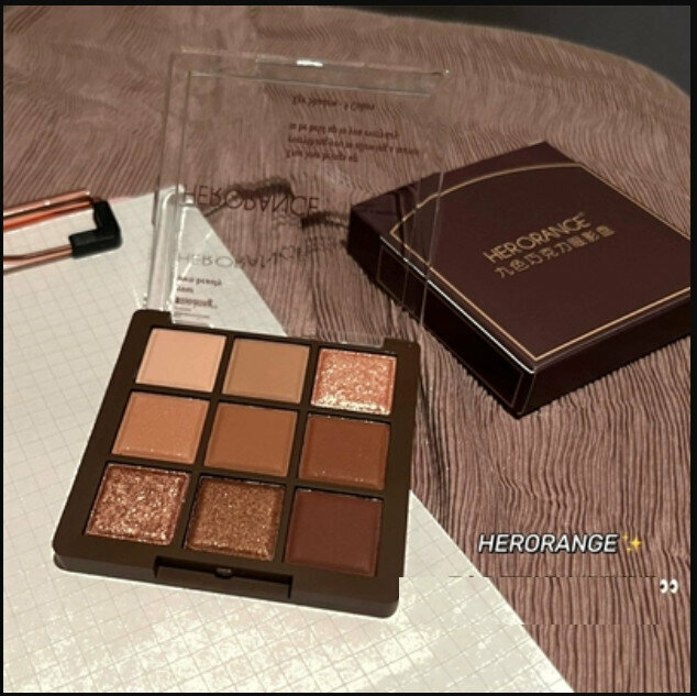 Hotly recommended 9-color chocolate eye shadow palette