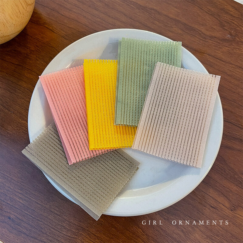 Popular color bangs stickers, fringe stickers, and broken hair stickers (candy color 10 pieces)