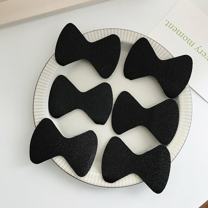 Popular black bangs stickers, seam-leaving stickers, and broken hair stickers (simple bow 6-piece set)