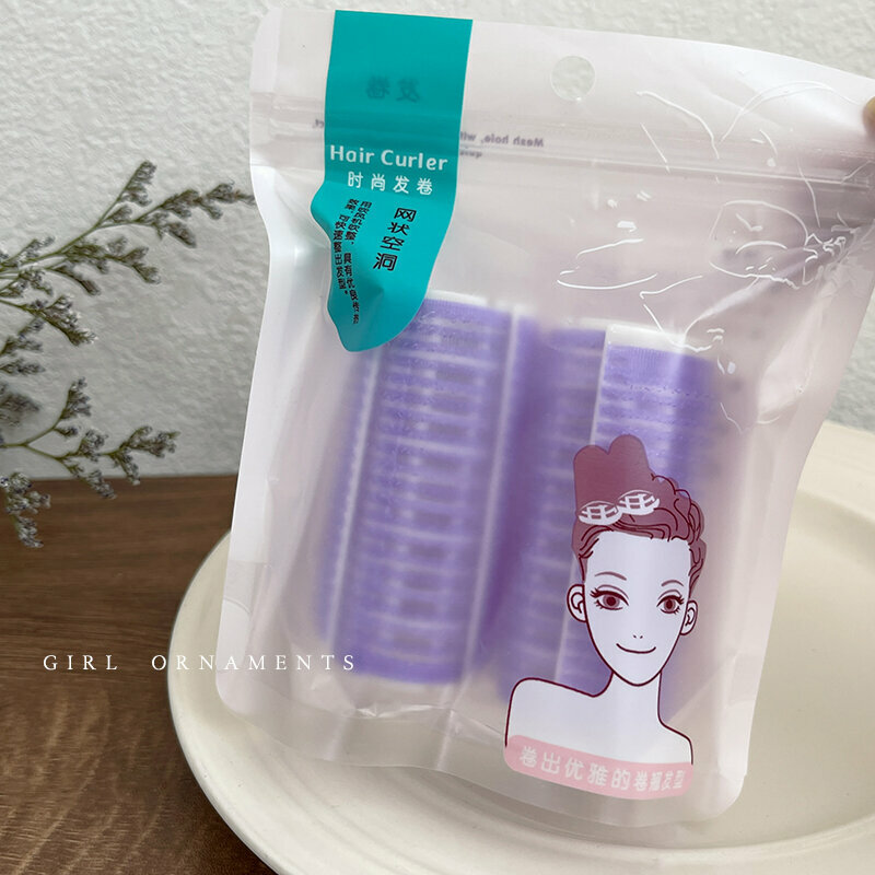 Hot style fluffy hair curlers (Taro Purple 2 pack)