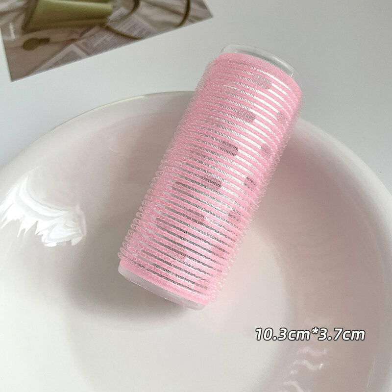 Popular hair fluffy curling barrel (pink-large size)