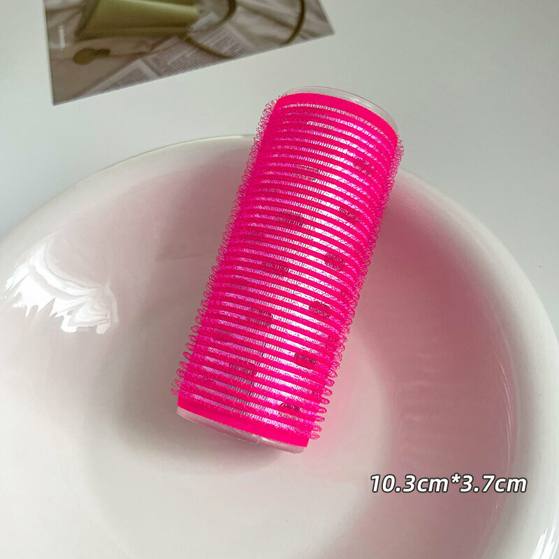 Hot style fluffy hair curlers (rose red - large size)