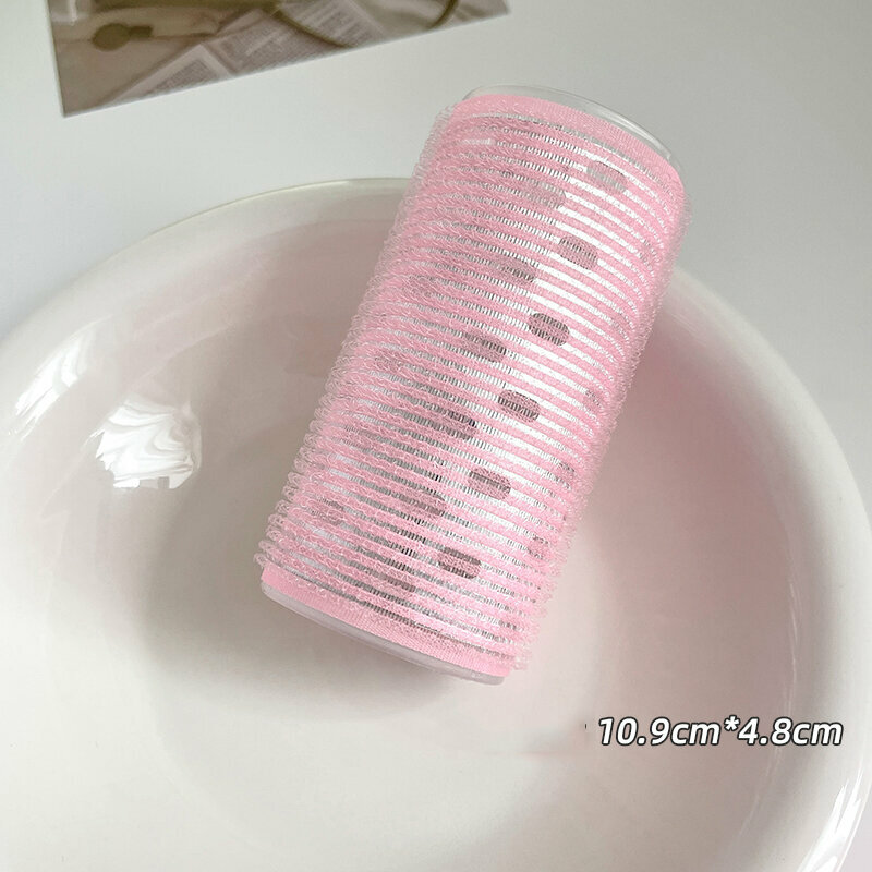 Popular hair fluffy curling barrel (pink-extra large size)