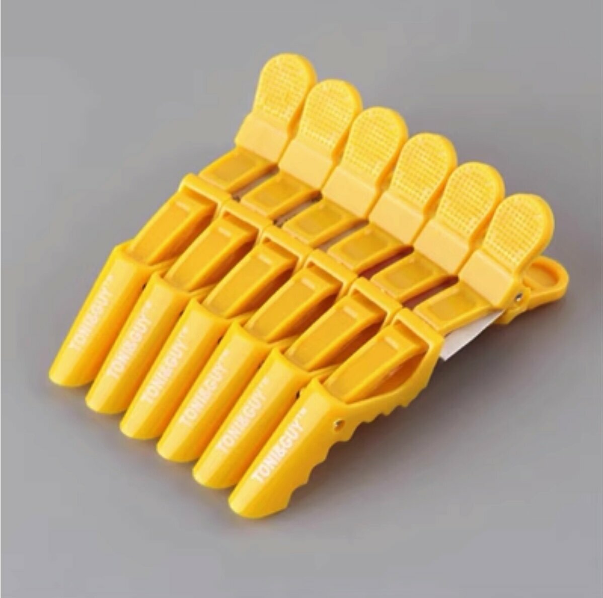 Popular professional hairdressing duckbill clip (yellow)