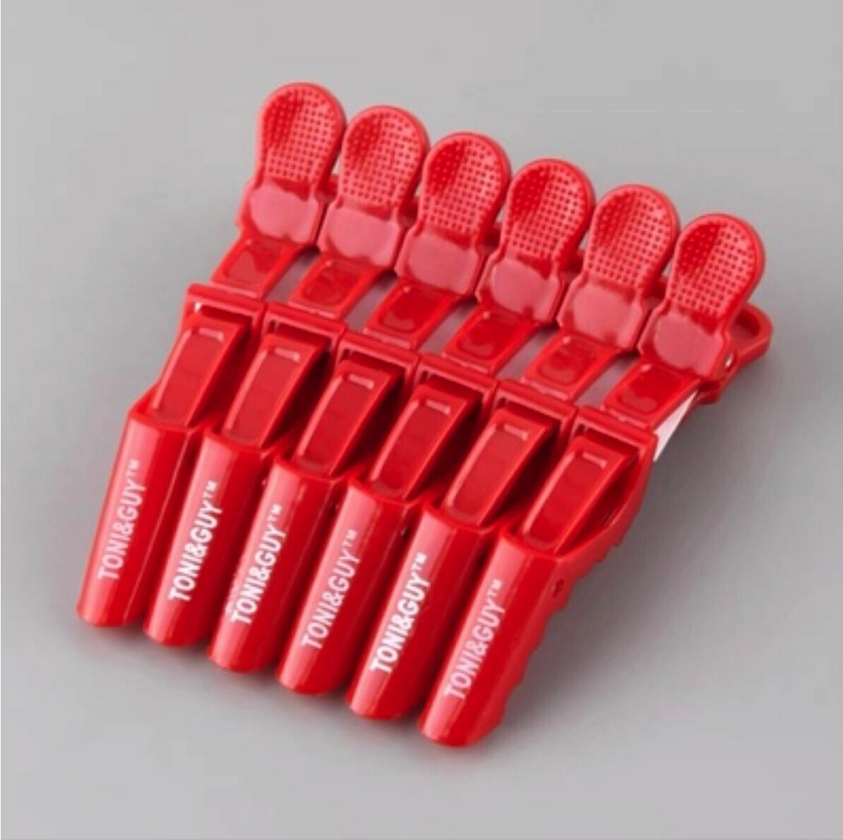 Popular professional hairdressing duckbill clip (red)