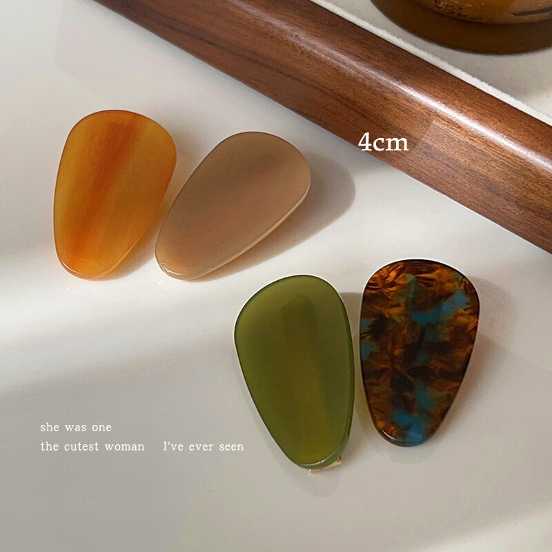 爆款高級感髮夾 瀏海夾 (平庸4件)