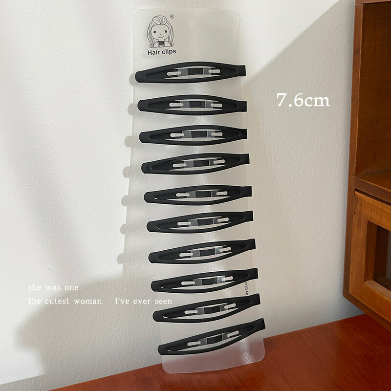 爆款瀏海夾 碎髮夾 (弧形夾大號-10個裝)