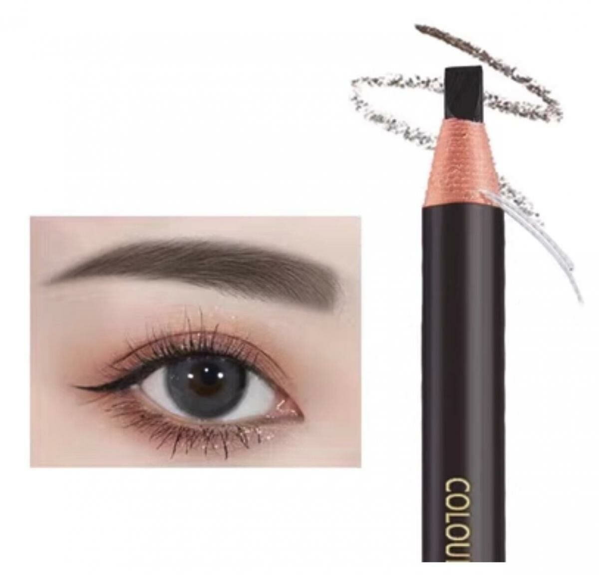 New waterproof eyebrow pencil (6# gray brown)