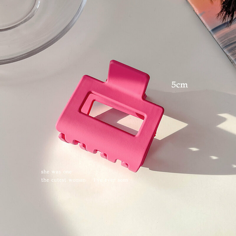 New style high-end hair clip (square hollow)