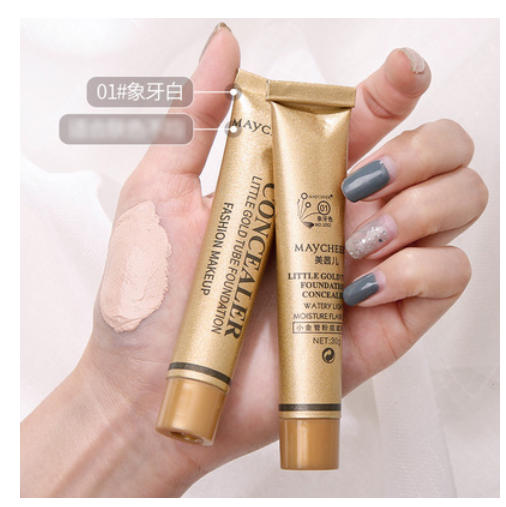 New 2 pieces Xiaojinguan Concealer (01#) (Ivory White)