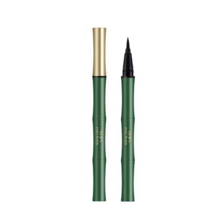 New 2-piece waterproof eyeliner pen, long-lasting, non-smudged, ultra-fine tip, quick-drying (black)