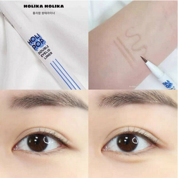 New Pearlescent Double-ended Silkworm Eyeliner/Shadow Pen-0.5G