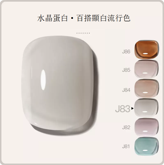 New [Bottled 5ml] Translucent Functional Nail Polish Gel [J83-Crystal Protein]