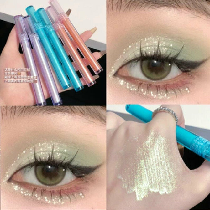 Hot Selling Gold Crushed Ice Liquid Eyeshadow-#S30 Mermaid Tears
