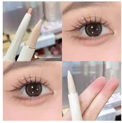 爆款雙頭臥蠶筆高光眼影下至臥蠶兩用眼影（03#）（初生微粉）