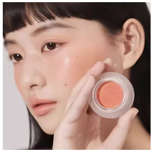 爆款腮紅膏腮修容提亮細閃自然（05#）（落霞沙）