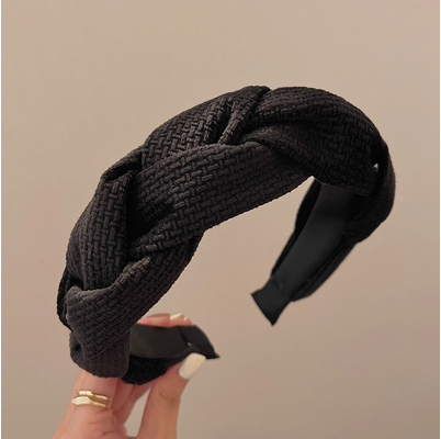 Popular headband headband (black)