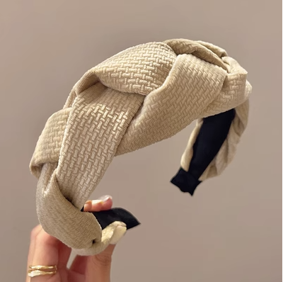 Popular headband headband (apricot color)
