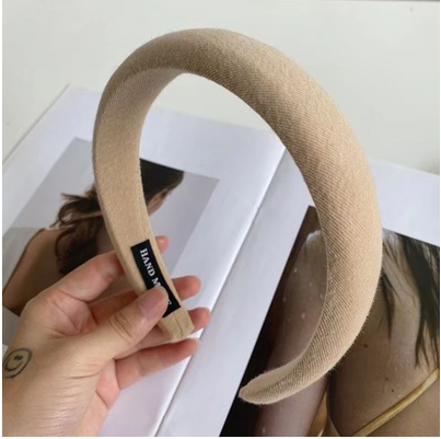 Popular headband headband (milk tea color)