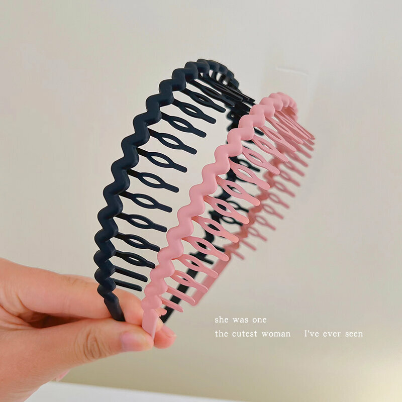 Hot Recommended Fashion Hairband Headband (Black + Pink)