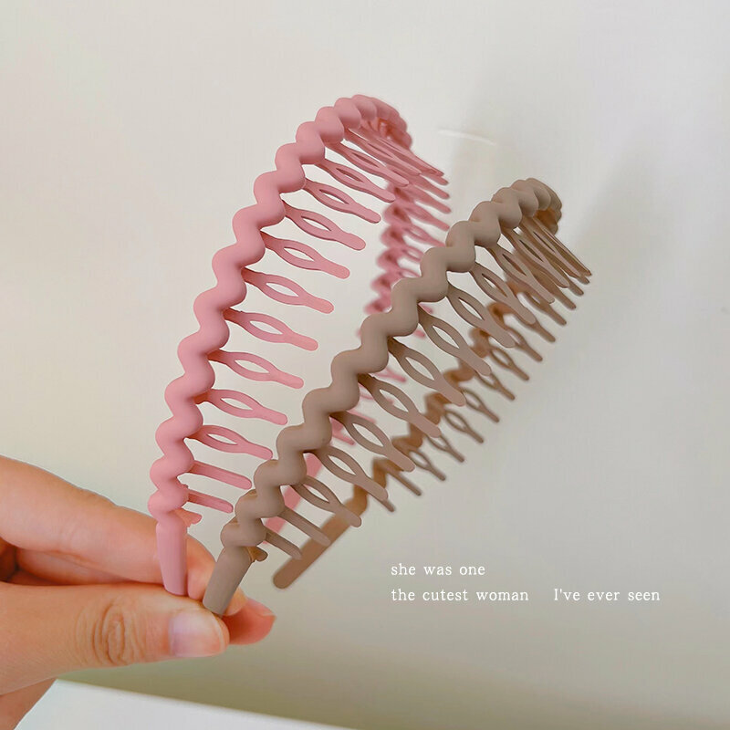 Hot Recommended Fashion Hairbands and Headbands (Pink + Khaki)