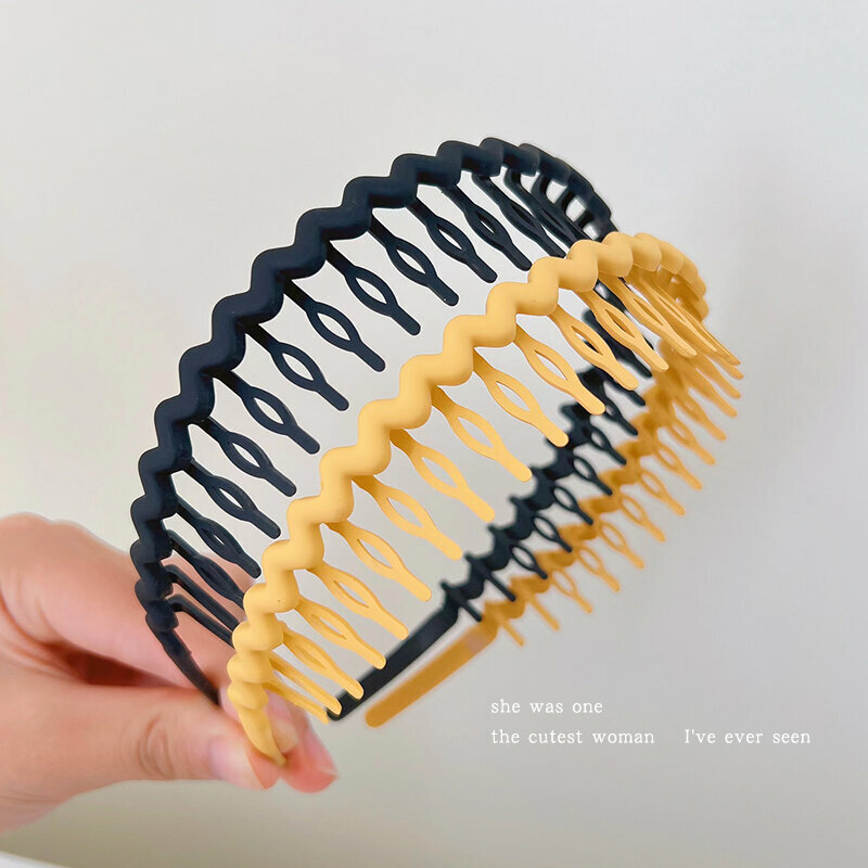 Hot Recommended Fashion Hairband Headband (Black + Yellow)