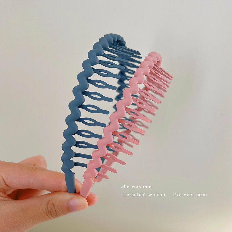 Hot Recommended Fashion Hairband Headband (Blue + Pink)